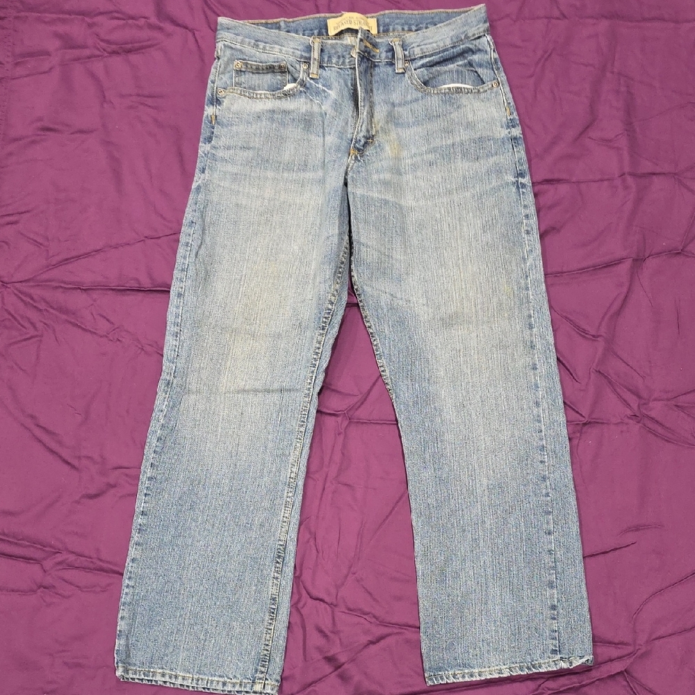 Wrangler Light Blue Relaxed Men's Jeans